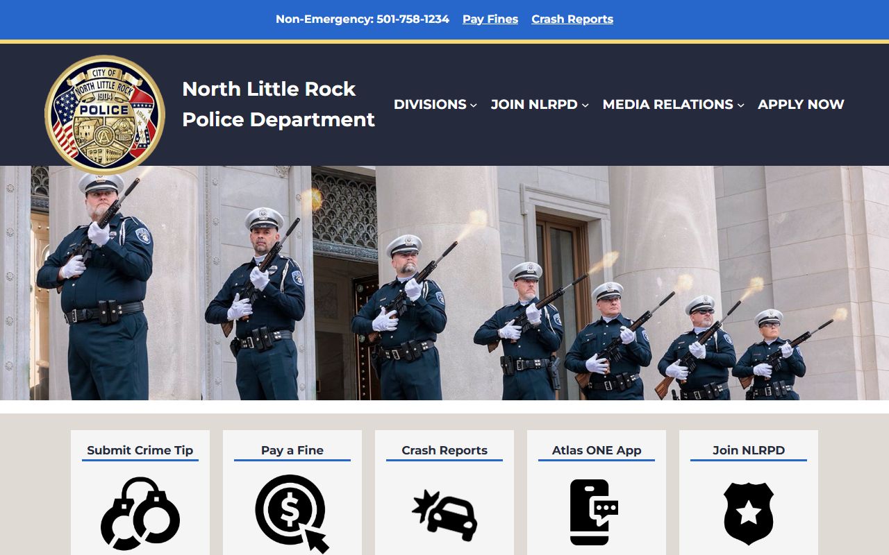 North Little Rock police department phone directory
