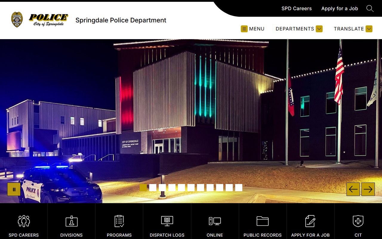 Springdale police department phone directory