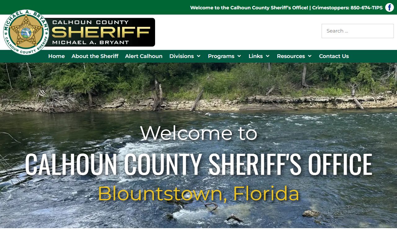 Calhoun County Sheriff phone directory