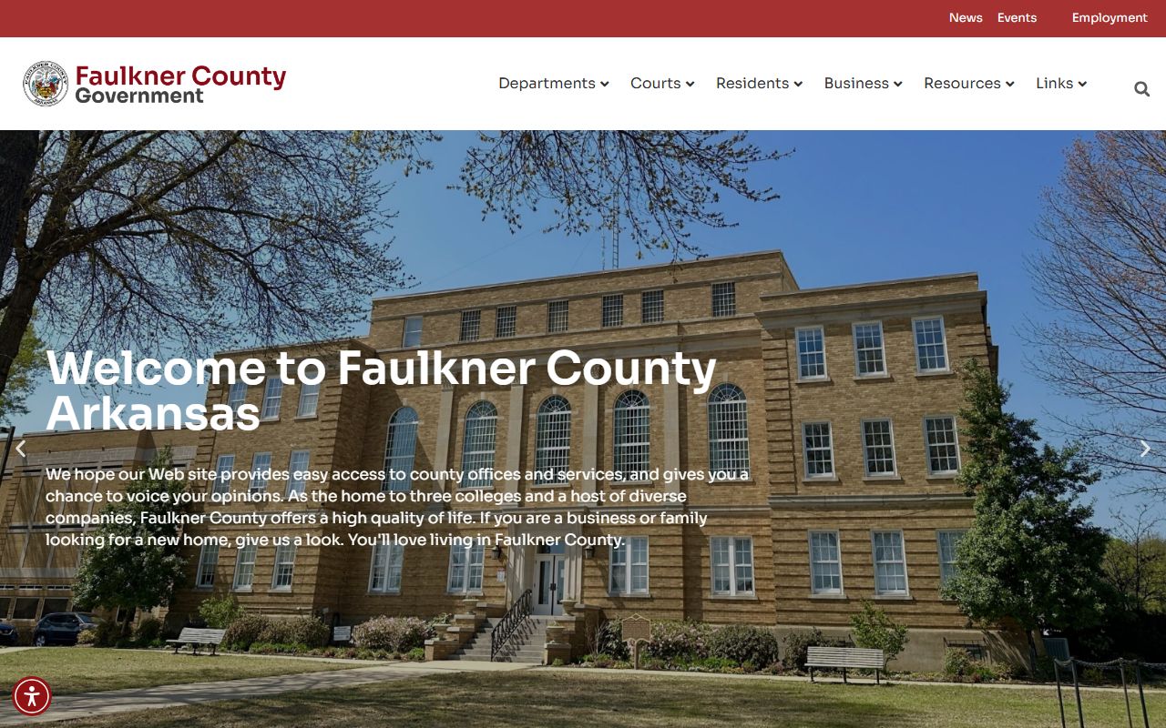 Faulkner County Circuit Clerk phone directory