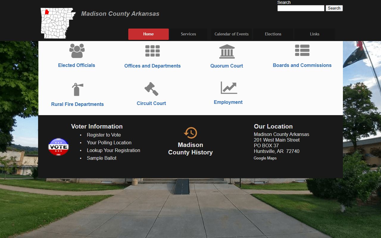 Madison County Government phone directory and office contacts