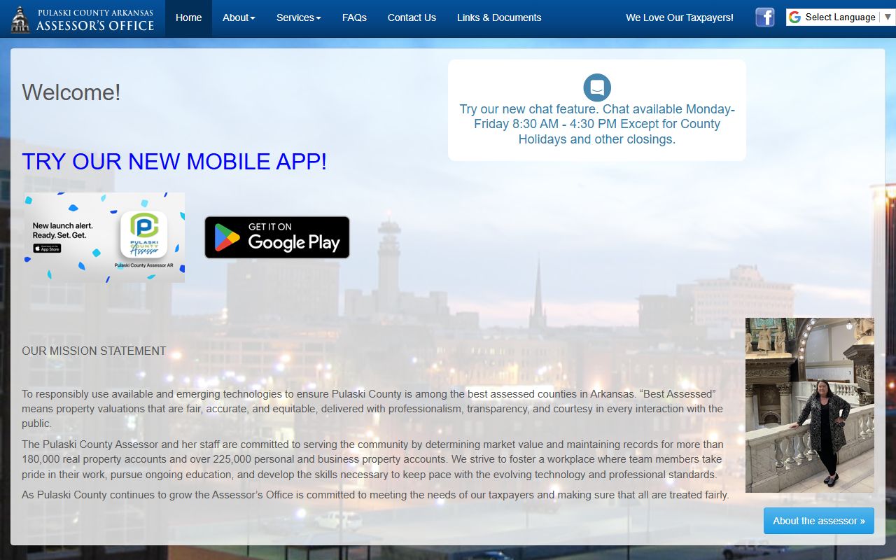 Pulaski County Assessor phone directory
