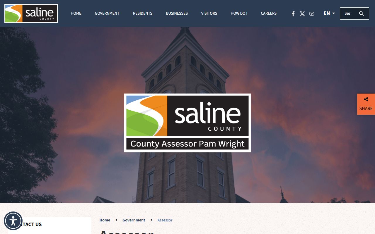 Saline County Assessor phone directory Arkansas