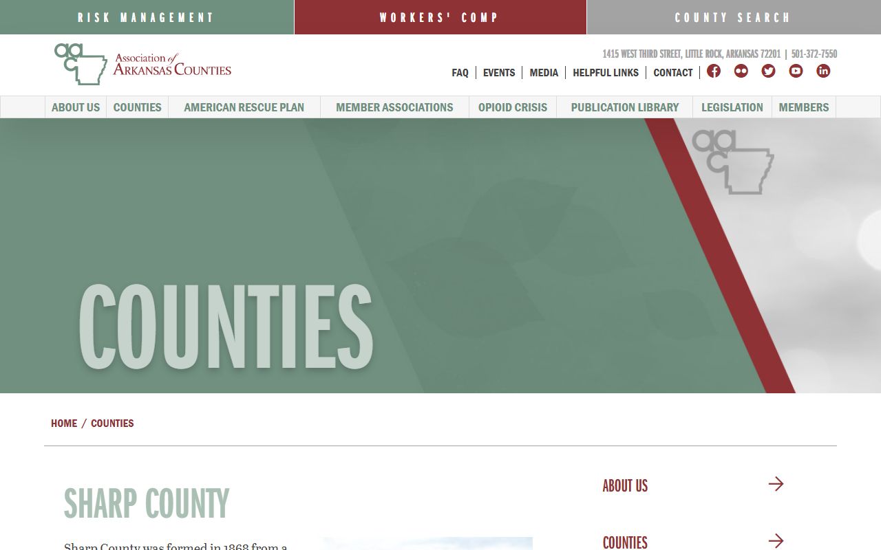 Sharp County Assessor phone directory
