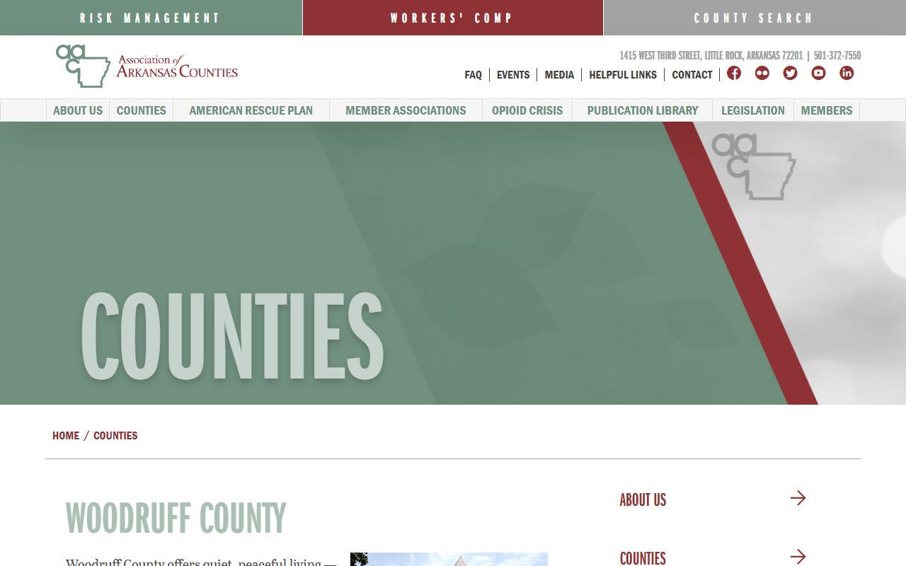 Woodruff County Assessor phone directory